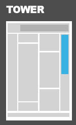 Advertising screen position plan