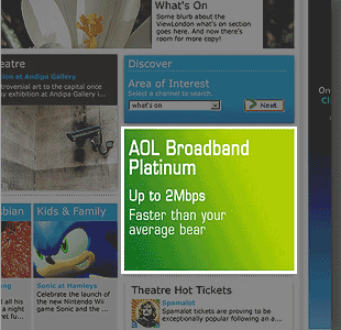 Advertising example